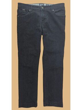 Buckle Black Mens Straight Leg Jeans 34R Fit No. 3 Black Denim